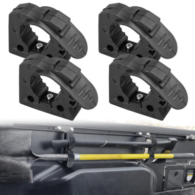 Quick-Release Clamps Bracket For 1-1/3'' to 1-3/5'' Diameter Shovel Holder Mount