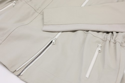 NWT$6995 Brunello Cucinelli 100% Leather Monili Beaded Drawstring Jacket42M A186 - Picture 7 of 12