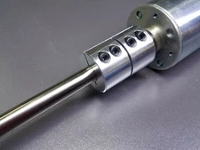 8MM x 1/2" Rigid Clamp Shaft Coupler Double Length CNC Motor Zero Backlash 12.7