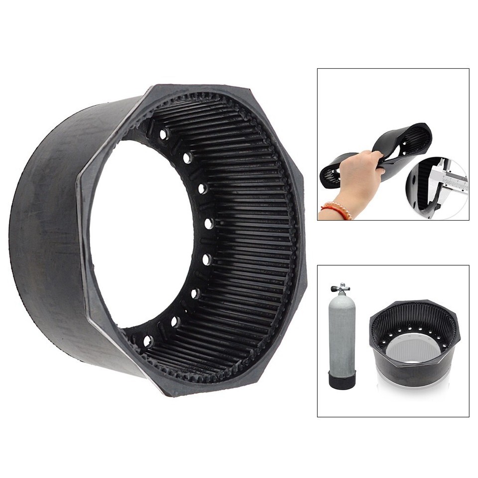 Diving Cylinder Base Longlasting Strong Rubber Material Wearresistant