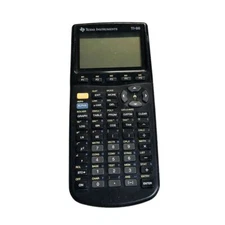 Texas Instruments TI-86 Calculator DOES NOT WORK Black FOR PARTS ONLY