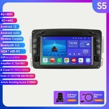 CAM+ Android 4G Car Stereo GPS Radio For Mercedes Benz W209 W203 W168 Viano W463