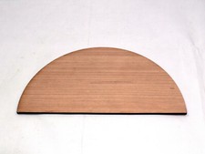Wooden Semi Circle Laser cut Plywood 5mm 500mm x 250mm Round craft blanks