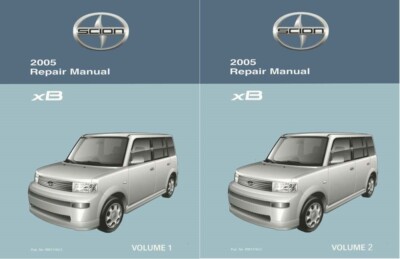 2005 SCION XB Shop Service Repair Manual Complete Set