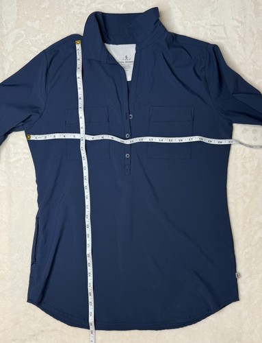 Royal Robins Woman's M Expedition Tunic Navy Shirt Top Lightweight Pockets - Afbeelding 6 van 6