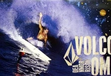 2005 VOLCOM Dean Morrison SURF promotional poster Flawless New Old Stock