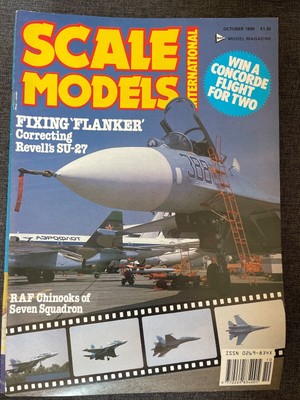 Scale Models October 1989  extrem selten