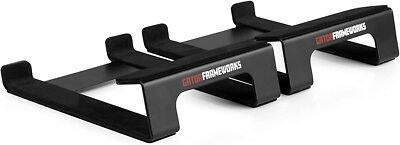 Gator Frameworks Pair of Desktop Wedge Stands for Small to Medium-Size Speakers