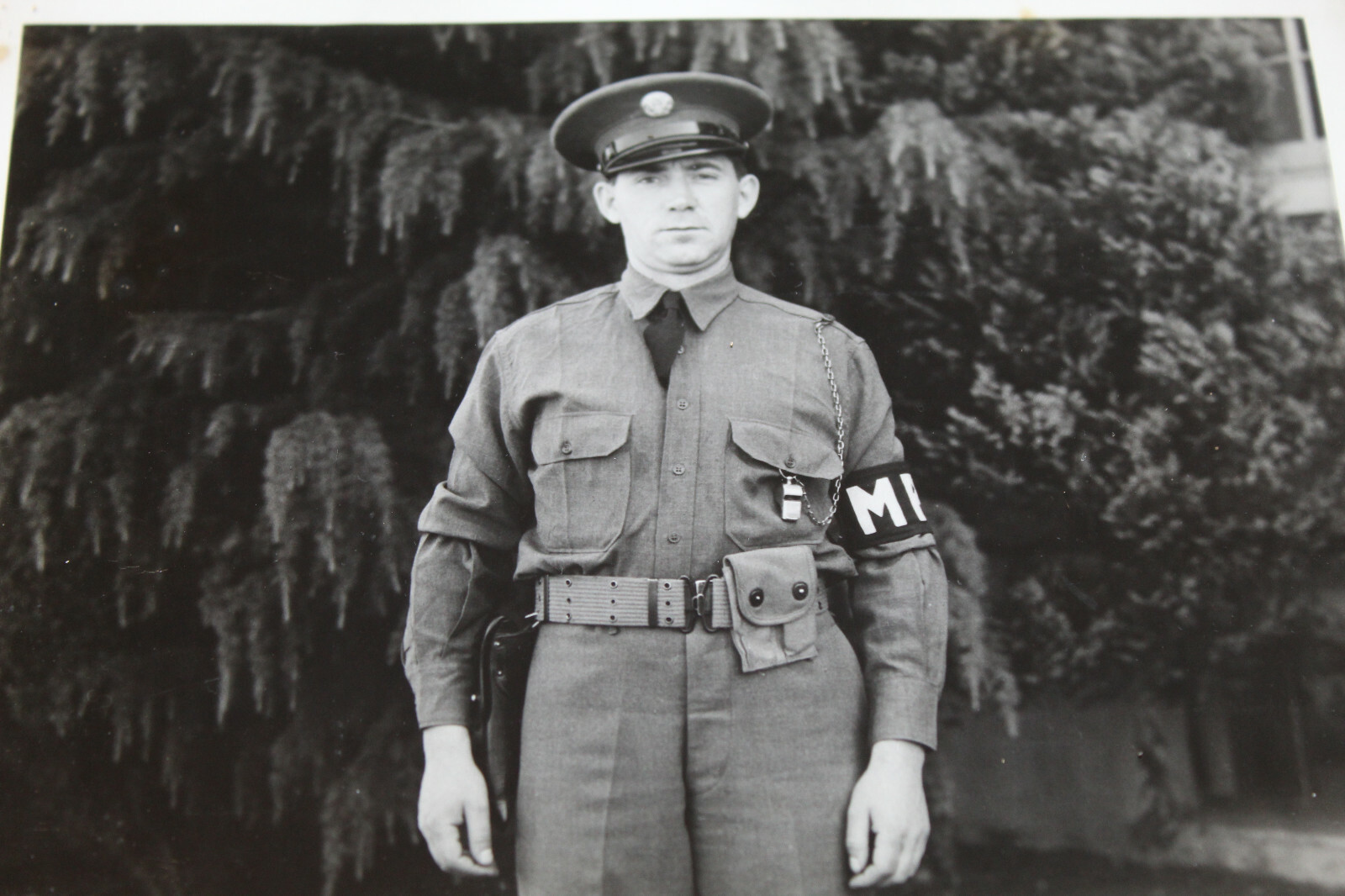 Great Original Early WW2 U.S. Army Military Policeman 