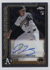 2025 Topps Chrome Rookie Auto JT Ginn #RA-JTG Auto go9