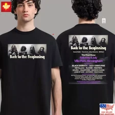 Black Sabbath Villa Park 2025 Shirt Limited Edition Tour Concert Tee