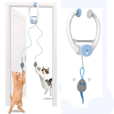 Cat Toys Electric Door Hanging Cat Toy Interactive Cat Toy USB Rechargeable Self