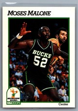 1991-92 NBA Properties Moses Malone [Base] Base Set