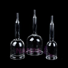 1 Set Vacuum Attachment Cupping Glass Cup For The Vacuum Breast Beauty Machine