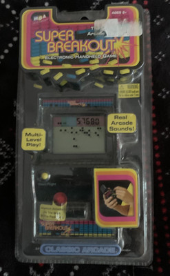 Super Breakout Electronic Handheld Game by MGA Entertainment 2005