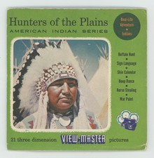 Hunters of the Plains American Indian Series 1957 View-Master Packet 770-ABC