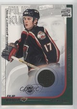2003-04 Pacific Authentic Game-Worn Jerseys Filip Kuba #19 b8c