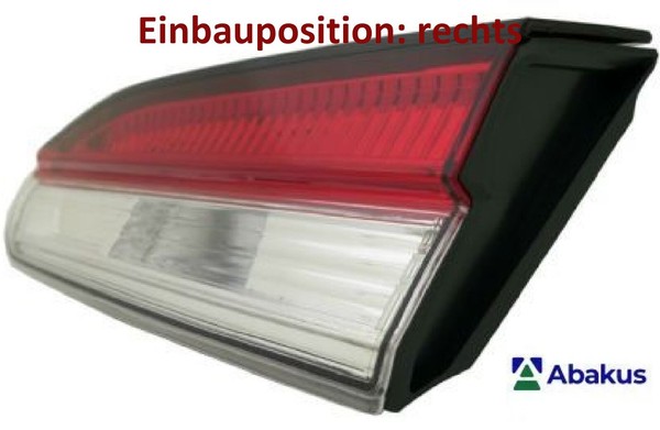 Abakus 212-1370R-LD-UE Heckleuchte Rechts RüCklicht Hecklicht FüR Toyota-image