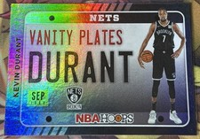2020-21 Panini NBA Hoops - Vanity Plates Kevin Durant #14 Holo