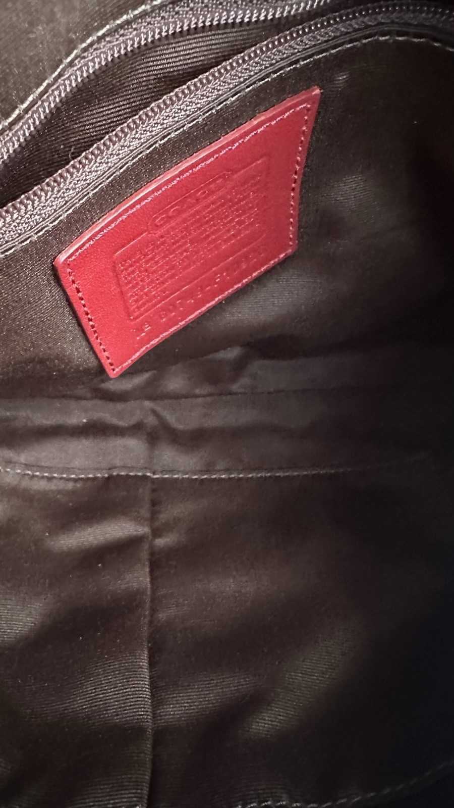 Red Large Monogram Soho Coach - image 8