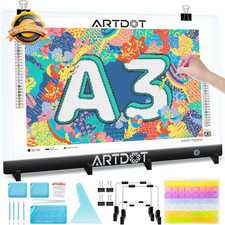 A3 LED Light Pad for Diamond Art Kits for Adults