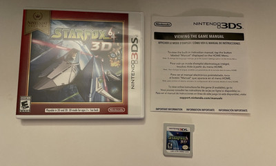 Star Fox 64 3D - Nintendo Selects Edition - Nintendo 3DS Tested, NTSC-U