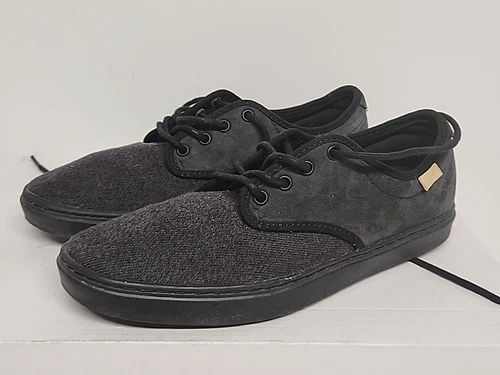 Scarpe Vans UltraCrush Lite da uomo taglia 7 nere in maglia con lacci sneakers sportive