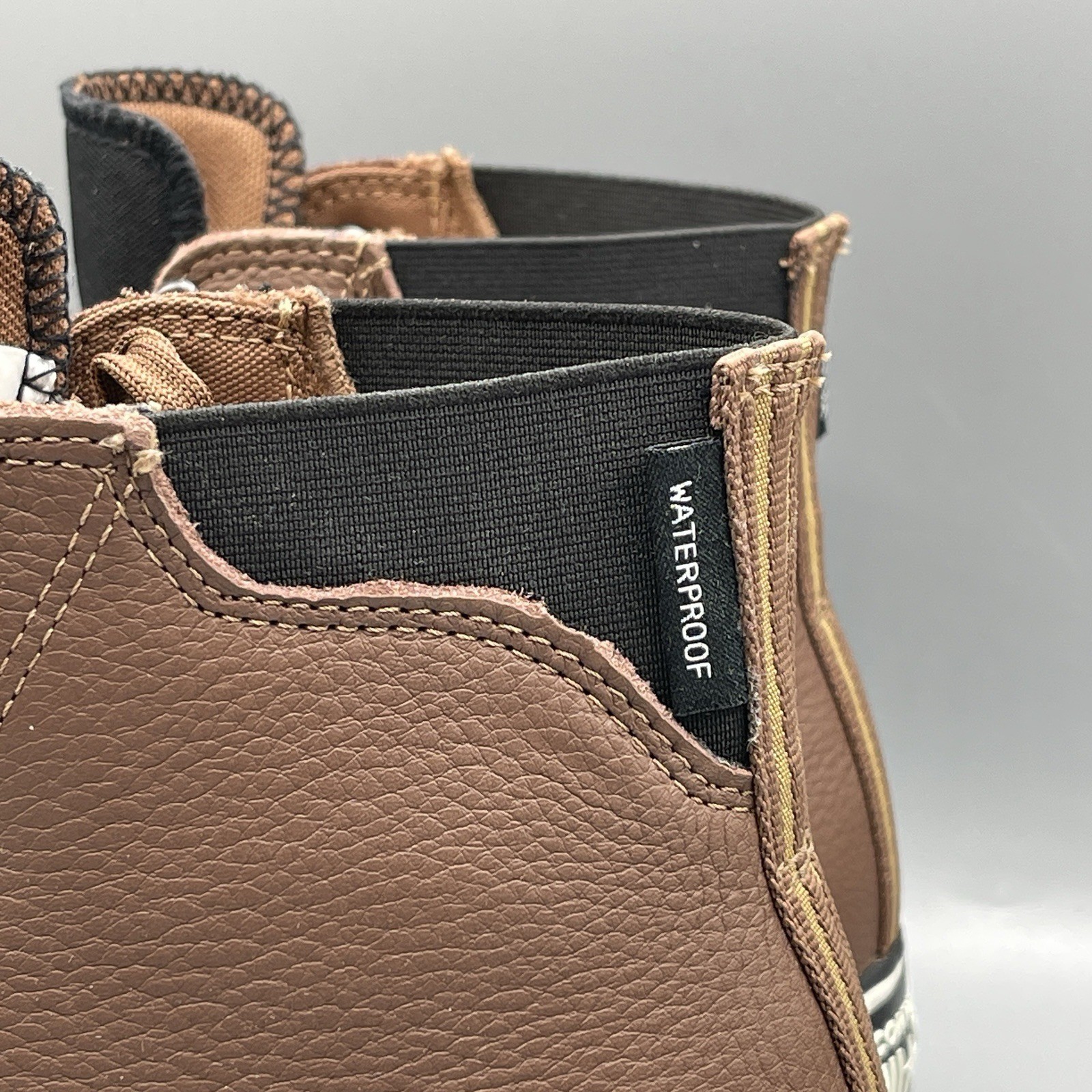 Converse Men's 9.5 Boots Leather Waterproof Sneakers Brown Winter CTAS City Trek thumbnail 11