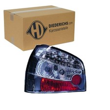 DIEDERICHS TUNING LED RÜCKLEUCHTEN SATZ KLARGLAS SCHWARZ passend für AUDI A3