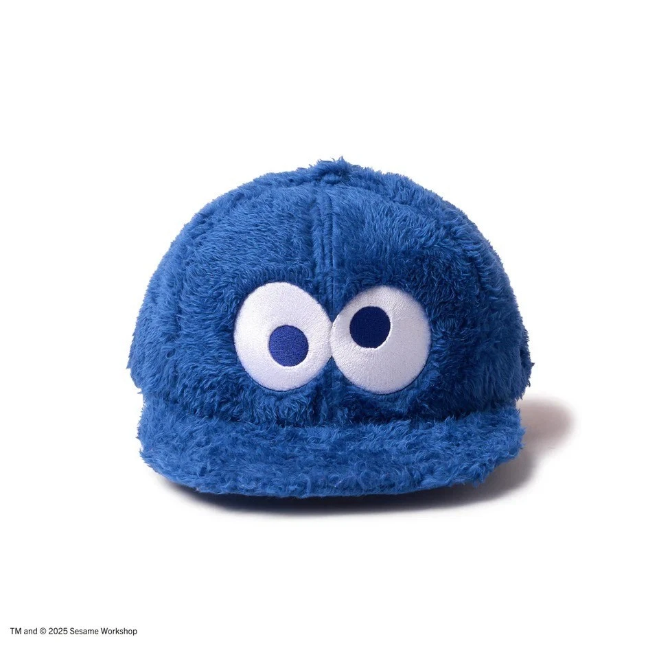 NUEVA ERA 9FIFTY CALLE SÉSAMO Galleta Monstruo Gorra de Golf Ajustable Sombrero L/XL Azul Foto 3 de 4