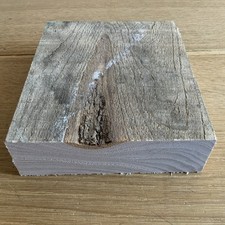 1.1KG ASH Hardwood Timber Offcut - 20 x 17.5 x 5.2cm - Wood DIY Crafts 1191