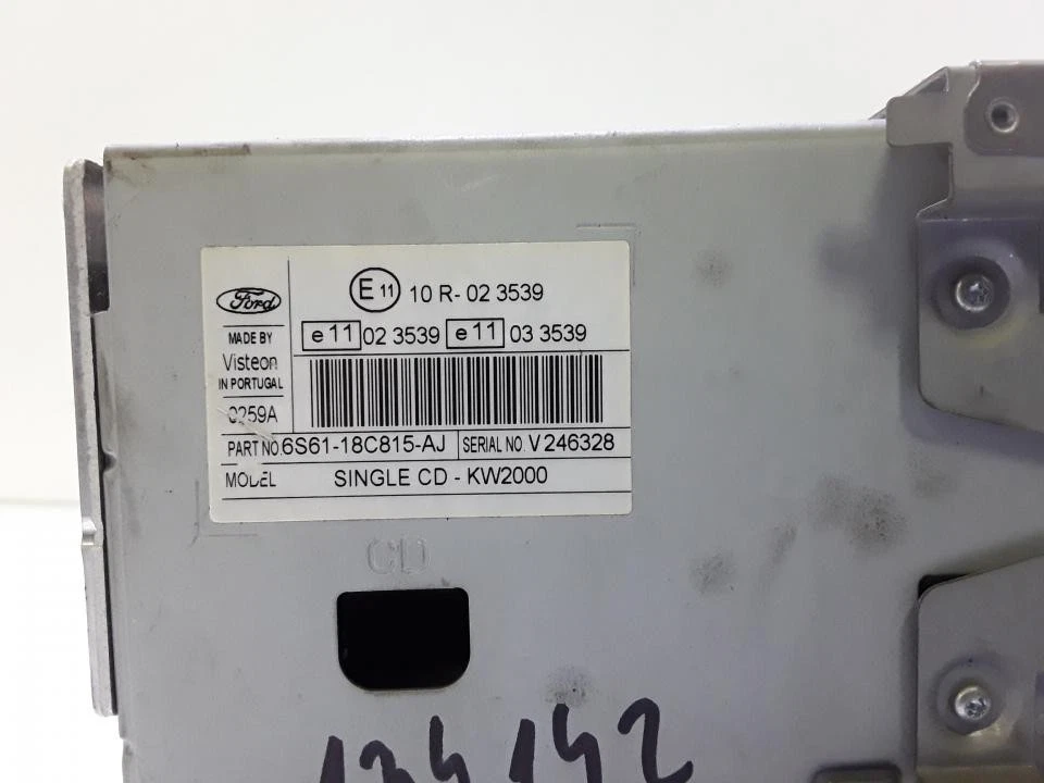 FORD FIESTA 2006-2008 Radio Autoradio 6S6118C815AJ - Bild 2 von 3