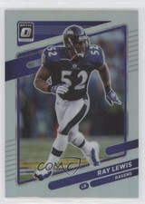 2021 Panini Donruss Optic Holo Prizm Ray Lewis #131 HOF 00jz