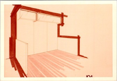 ICSC Trade Show Booth Rendering 1970s Kodak Photo Chiaroscuro Display #104