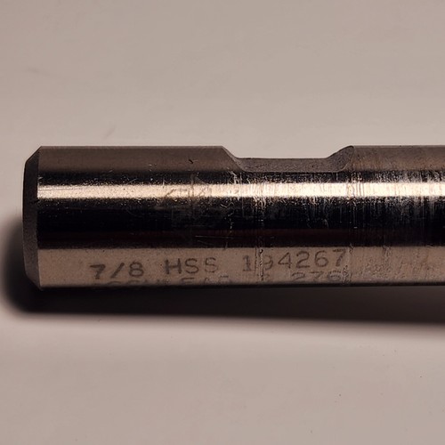 0,863" de diámetro. X 5/8" LOC 6 Flauta Hss Endmill 2-5/8" OAL 1/2" Vástago Refrind Brubaker - Imagen 6 de 6