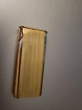 Vintage Colibri Textured Gold Tone  Lighter Made In Japan