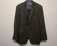John Varvatos Baxter Suit Jacket Blazer 42R Charcoal New WITH REPLACED BUTTONS
