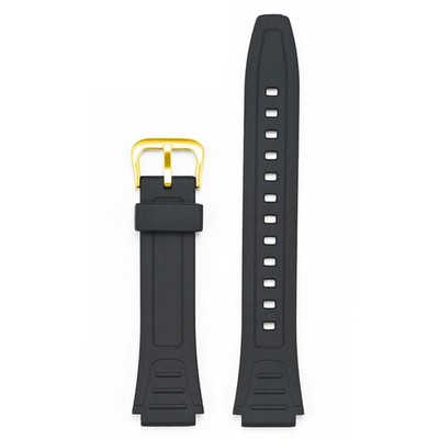 Für Casio W-800H F-91 W-218H Uhrenarmband Ersatzarmband schwarz Uhrenarmband