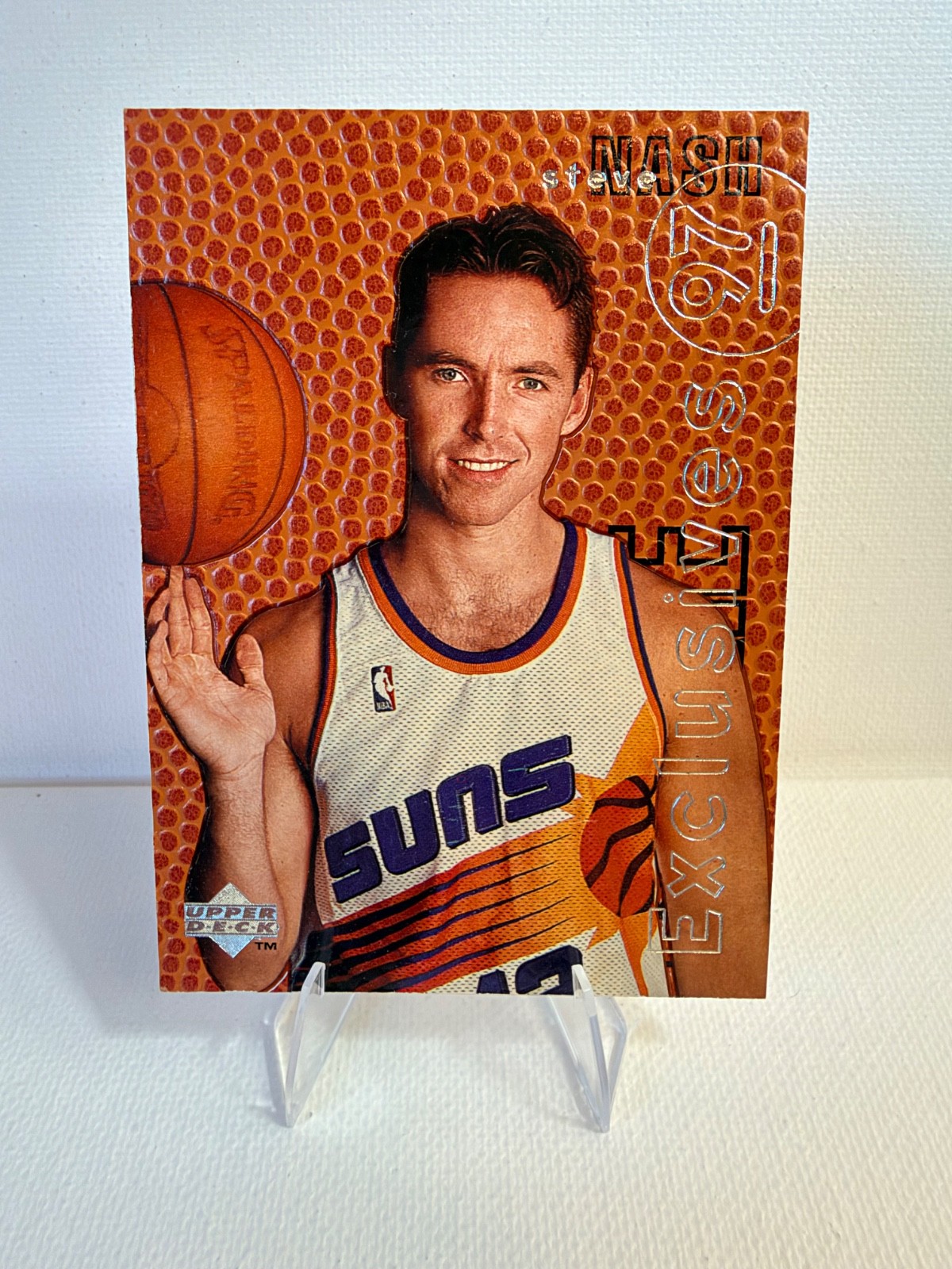 1996-97 Upper Deck Rookie Exclusives Steve Nash RC #R18 Suns