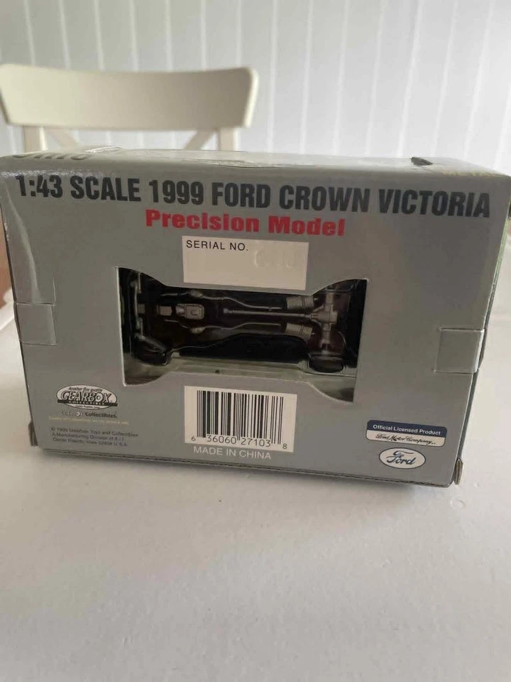 GEARBOX COLLECTIBLES 1/43 LTD EDIT POLICE INTERCEPTOR CROWN VICTORIA OHIO MINT - Image 4 of 4