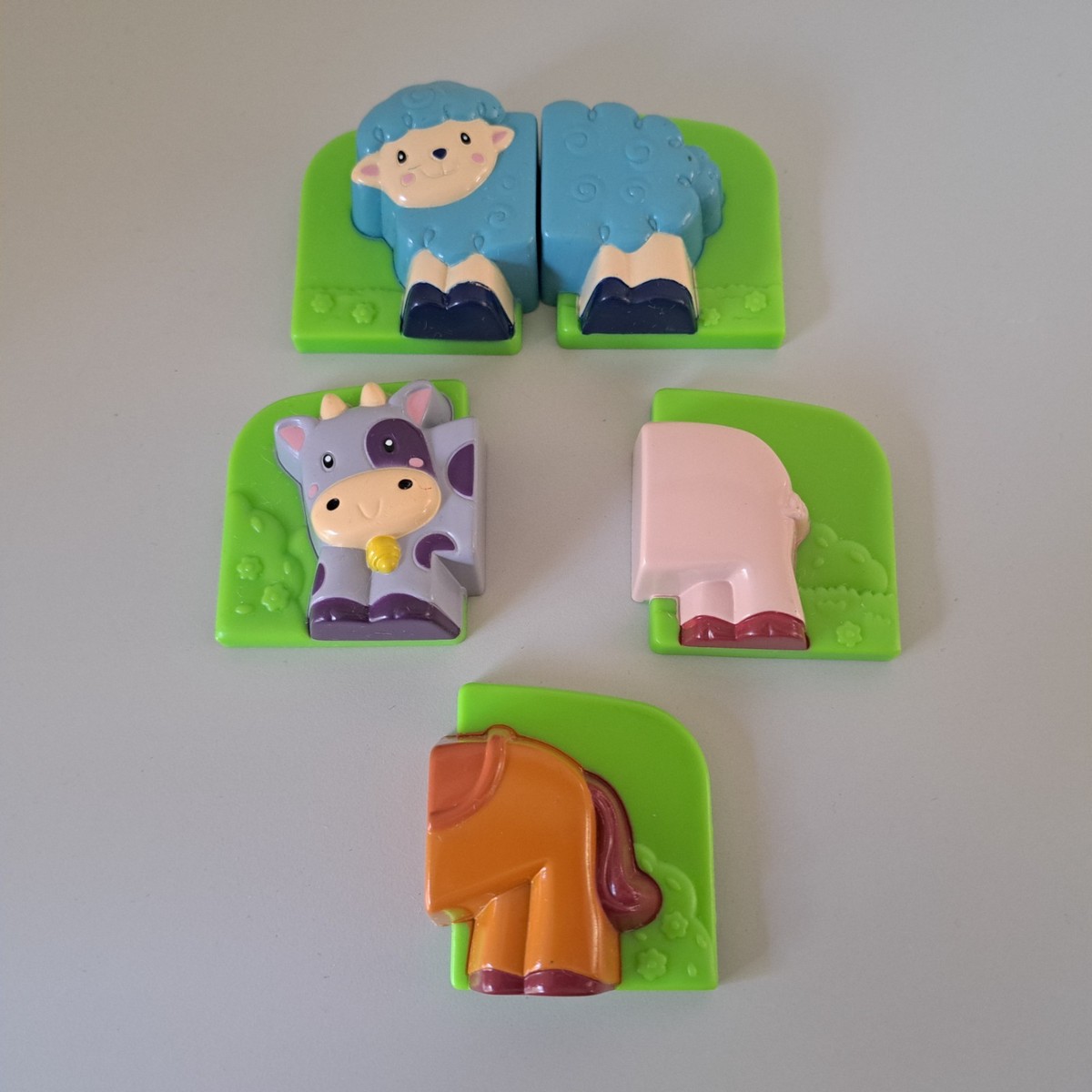 LeapFrog Fridge Phonics Farm Matching Magnets Barn Kids Game Lot