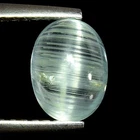 ELEGANT NATURAL TOPAZ CATSEYE 2.05 CT OVAL CUT