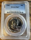 1963 Proof Franklin Half Dollar,PCGS Graded PF67. FREE SHIPPING.
