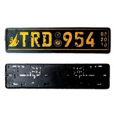 Replica 20x5 German License Plate Wholder For Toyota Trd Bww Audi Mercedes