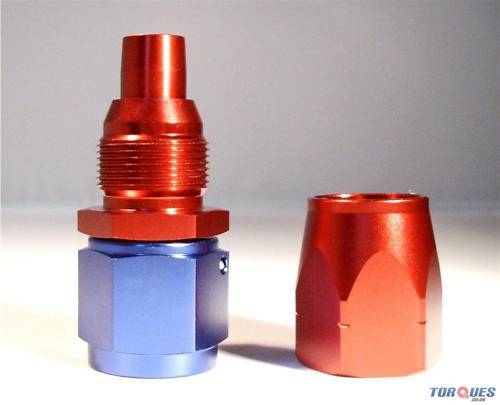 AN -6 (AN6 AN 06) STRAIGHT Swivel Seal Hose Fitting - Picture 2 of 2