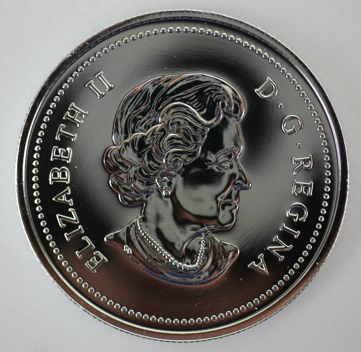 2004 CANADA Ile Sainte-Croix Fleur de Lys Privy Mark BU 99.99