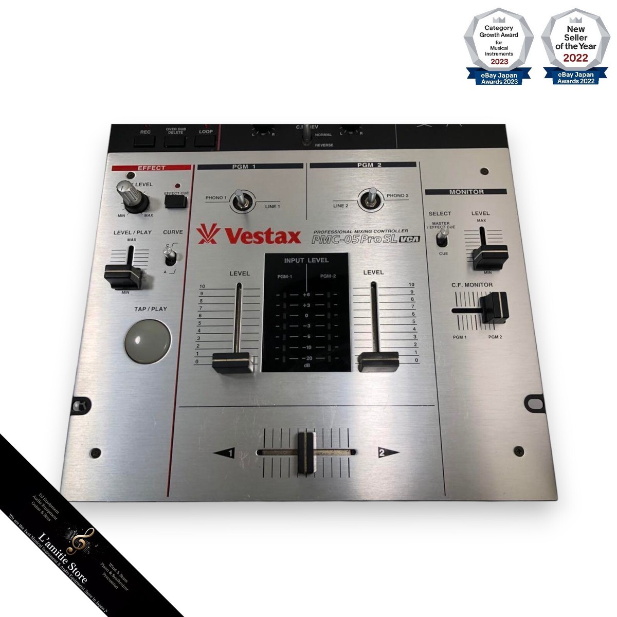 B508 VESTAX PMC-05 Pro SL VCA DJミキサー