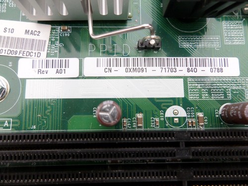 Płyta główna systemu Dell PowerEdge 840 GEN II 0XM091 / 0RH822 + CPU Xeon X3230 - Zdjęcie 3 z 6