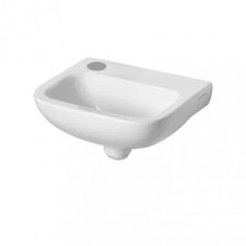 Armitage Shanks Contour 21 37cm bathroom basin sink. Left hand tap hole. S247301