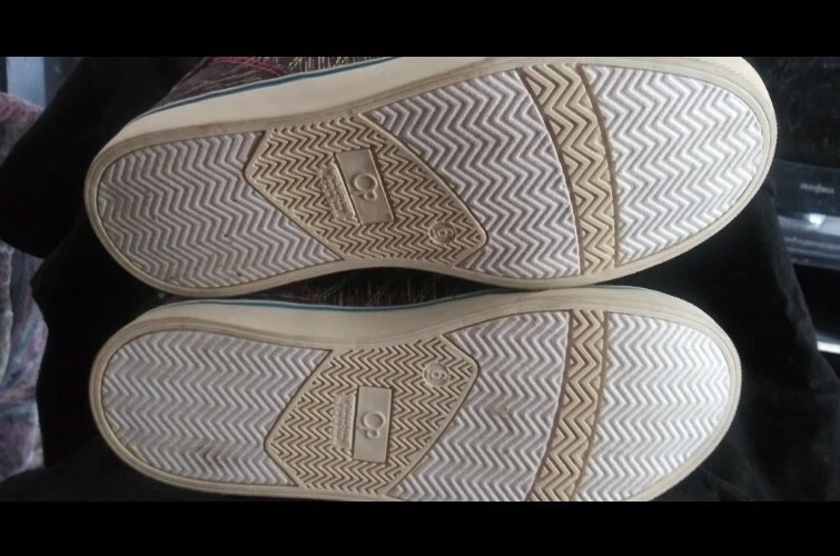 Цветные теннисные туфли для девочек Ops Ocean Pacific со средней посадкой размер 6 - Изображение 3 из 4